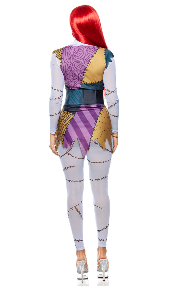 Forplay Stitched Up Movie Character Costume Multicolor