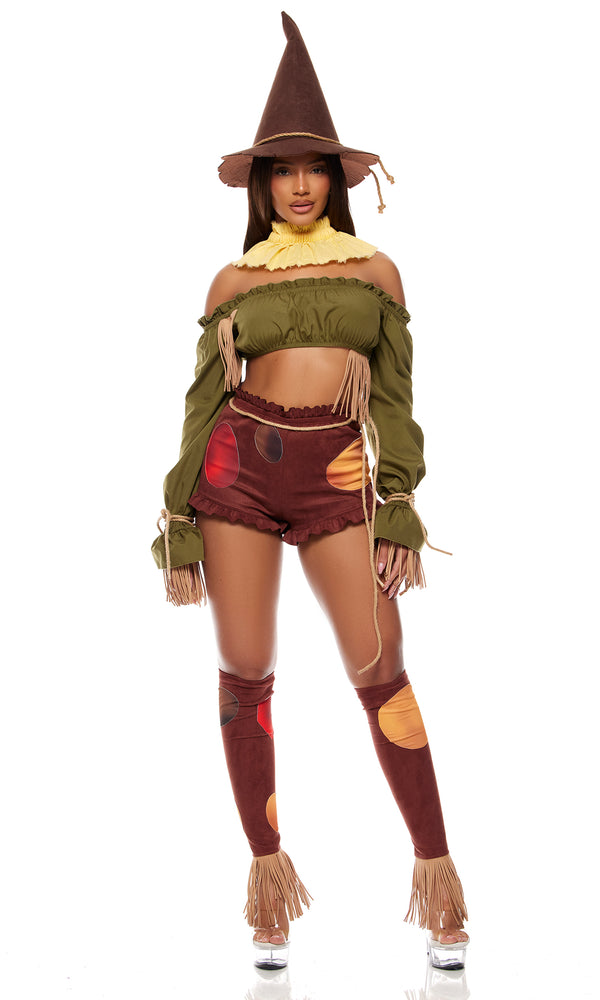 Forplay Straw For Brains Storybook Costume Multicolor