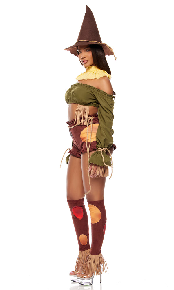 Forplay Straw For Brains Storybook Costume Multicolor