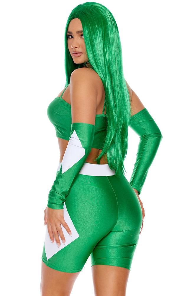 Forplay Take The Power Sexy Superhero Costume Green