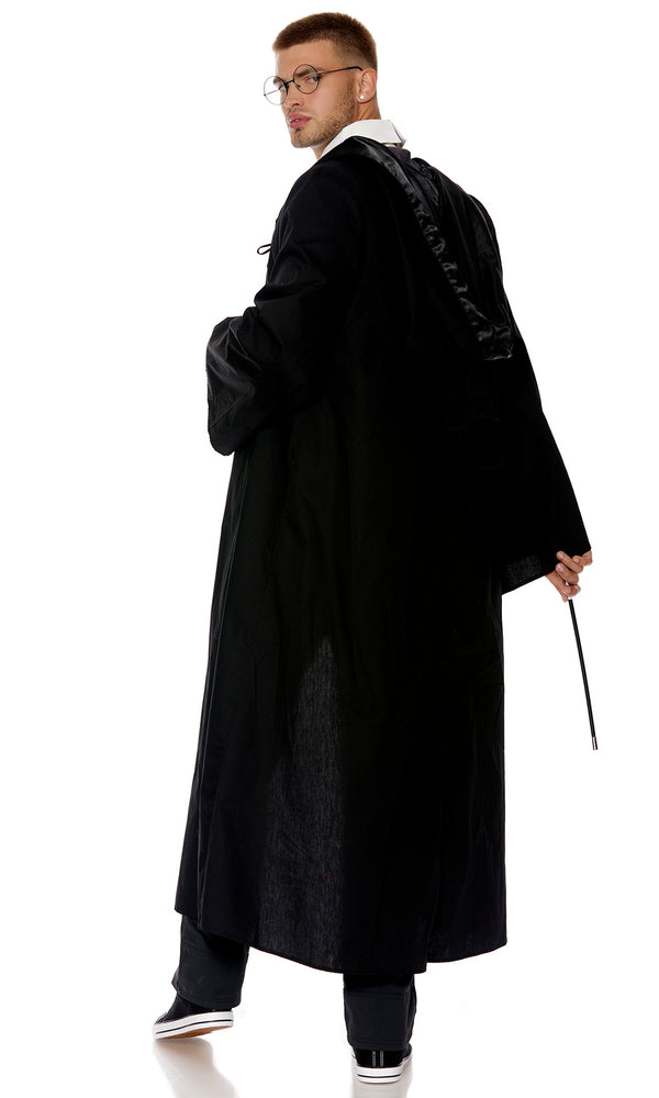 Forplay The Chosen Wizard Men's Movie Character Costume Charcoal