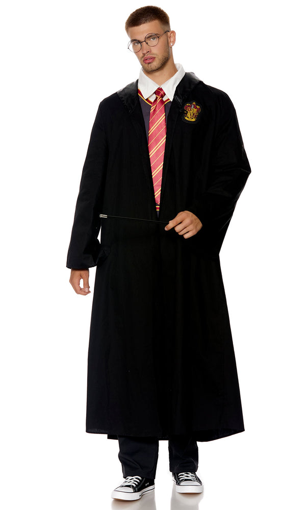 Forplay The Chosen Wizard Men's Movie Character Costume Charcoal