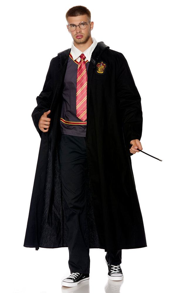 forplay The Chosen Wizard Men's Movie Character Costume Charcoal
