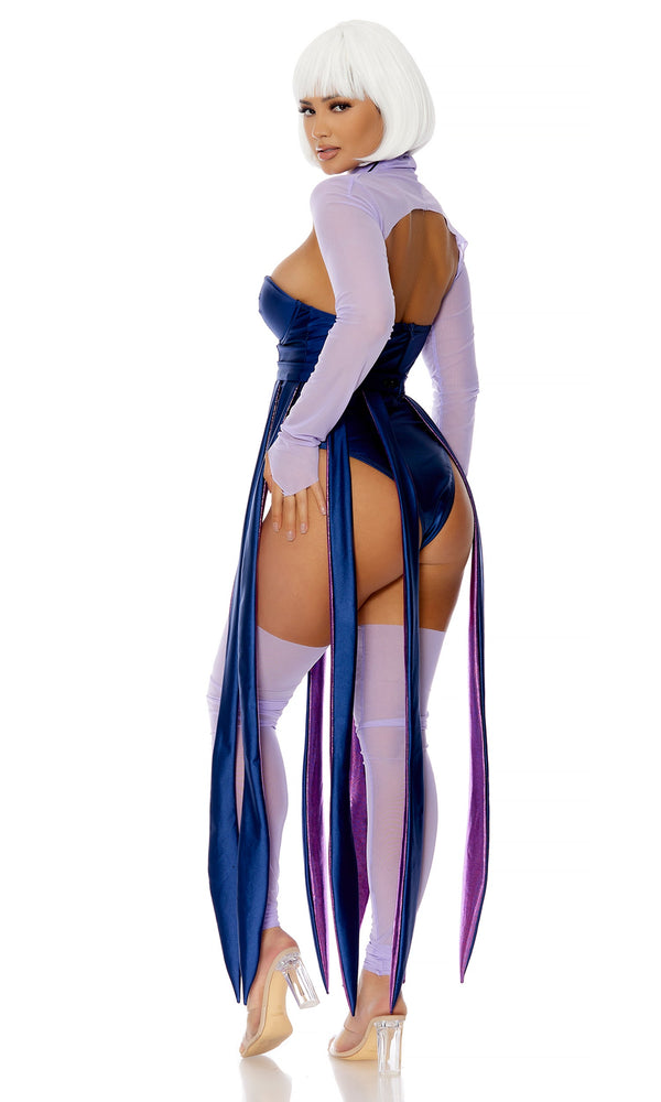 Forplay Water Witchin Sexy Movie Character Costume Purple