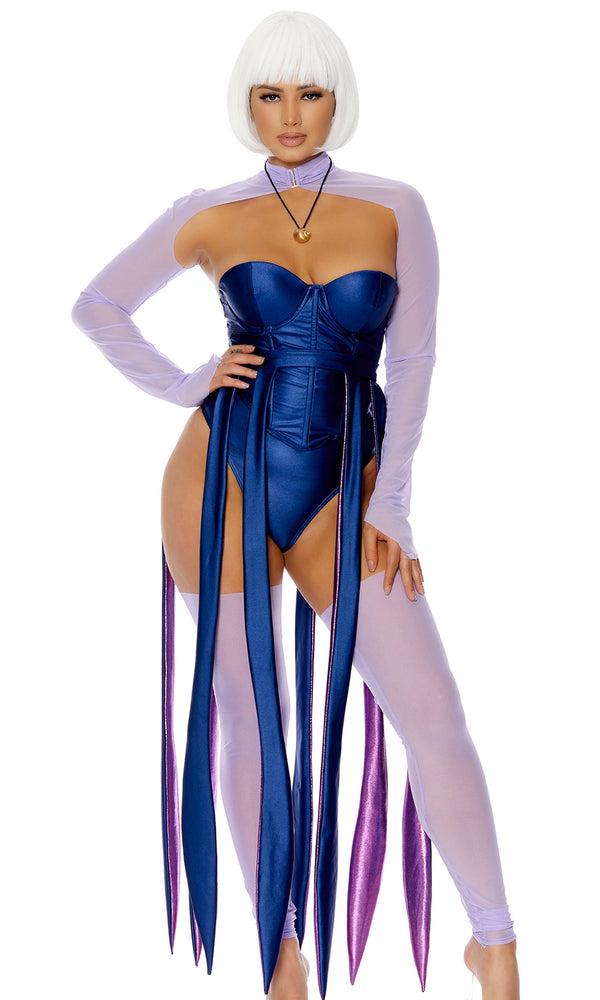 Forplay Water Witchin Sexy Movie Character Costume Purple