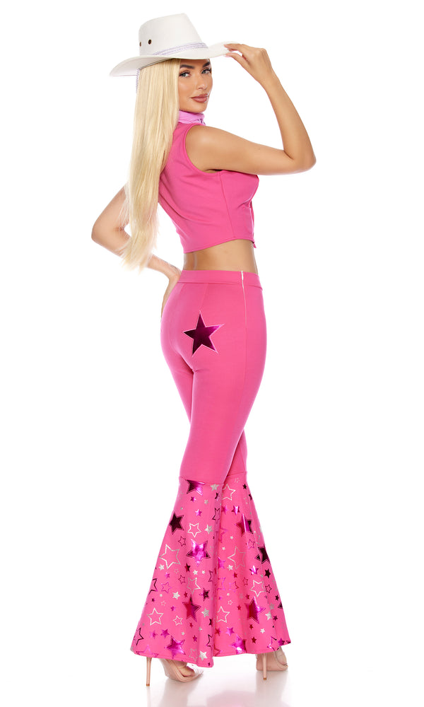 Forplay Western Star Sexy Movie Character Costume Pink