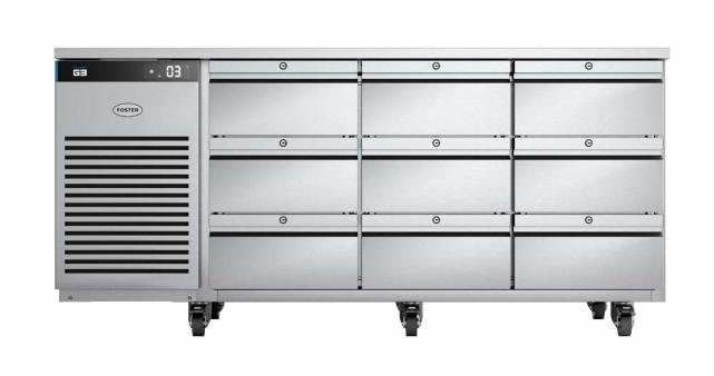 foster EP1/3H: 435 Ltr Counter Refrigerator