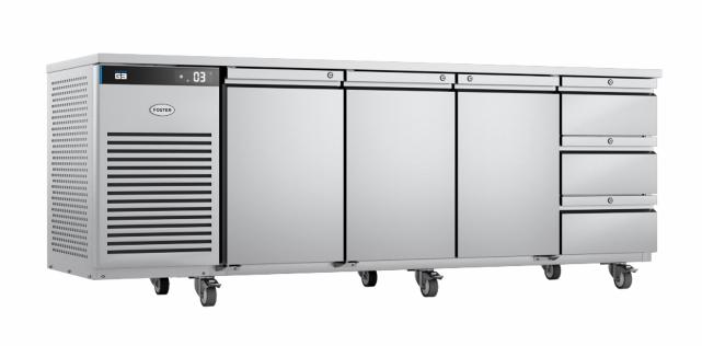 Foster EP1/4H: 585 Ltr Counter Refrigerator