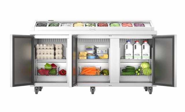 Foster FPS3HR: 420 Ltr Prep Station Refrigerator