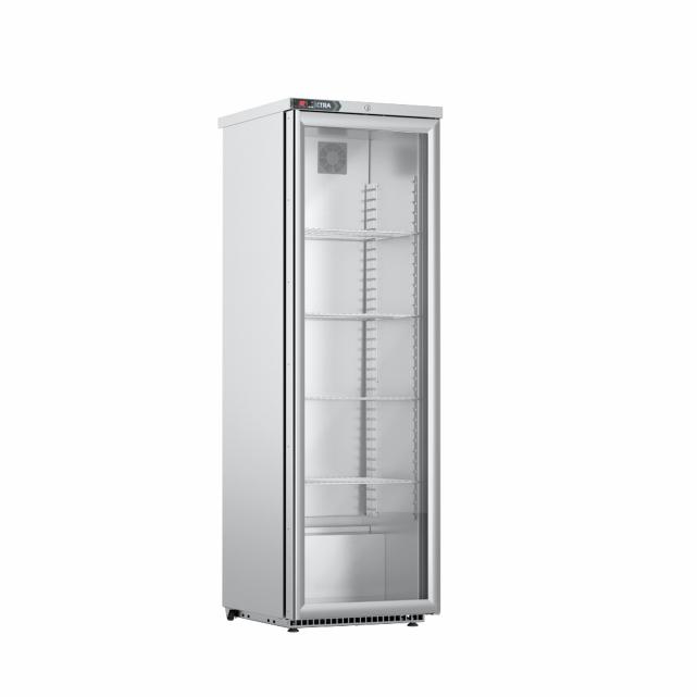 Foster XR415G: 410L Glass Door Cabinet Refrigerator