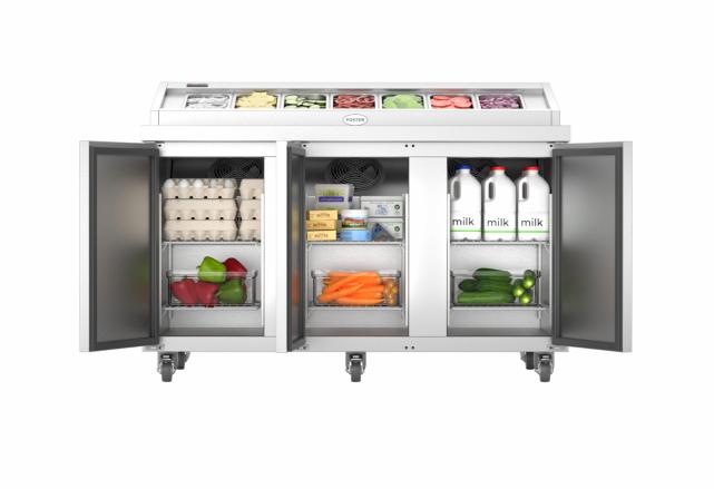 Foster FPS1/3HR/101: 440 Ltr Prep Station Refrigerator