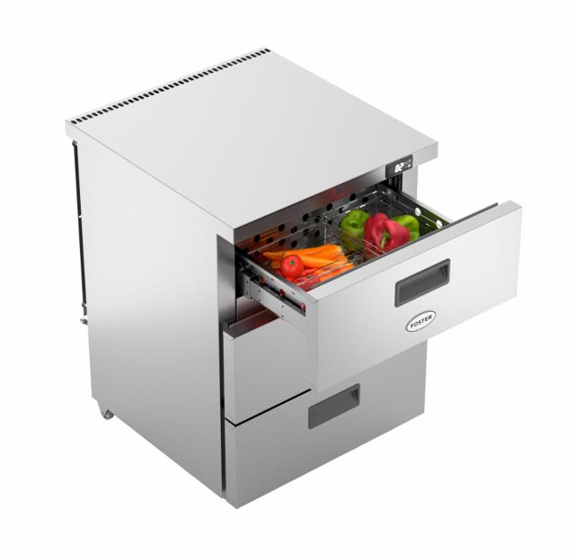 Foster HR150/3D: 150 Ltr Undercounter Cabinet Refrigerator
