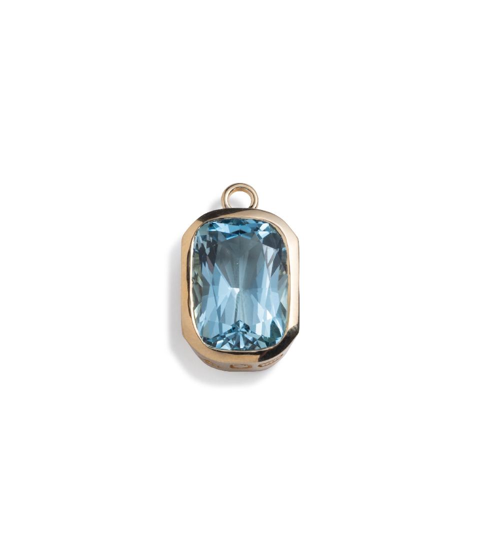 foundrae 8.89ct Aquamarine - Reverie One of A Kind Gemstone Pendant