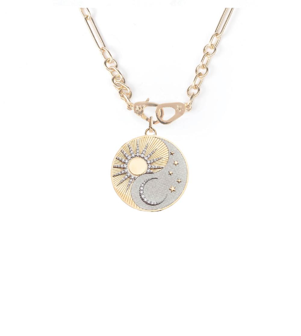 foundrae Balance Small Mixed Clip Sister Hook Necklace