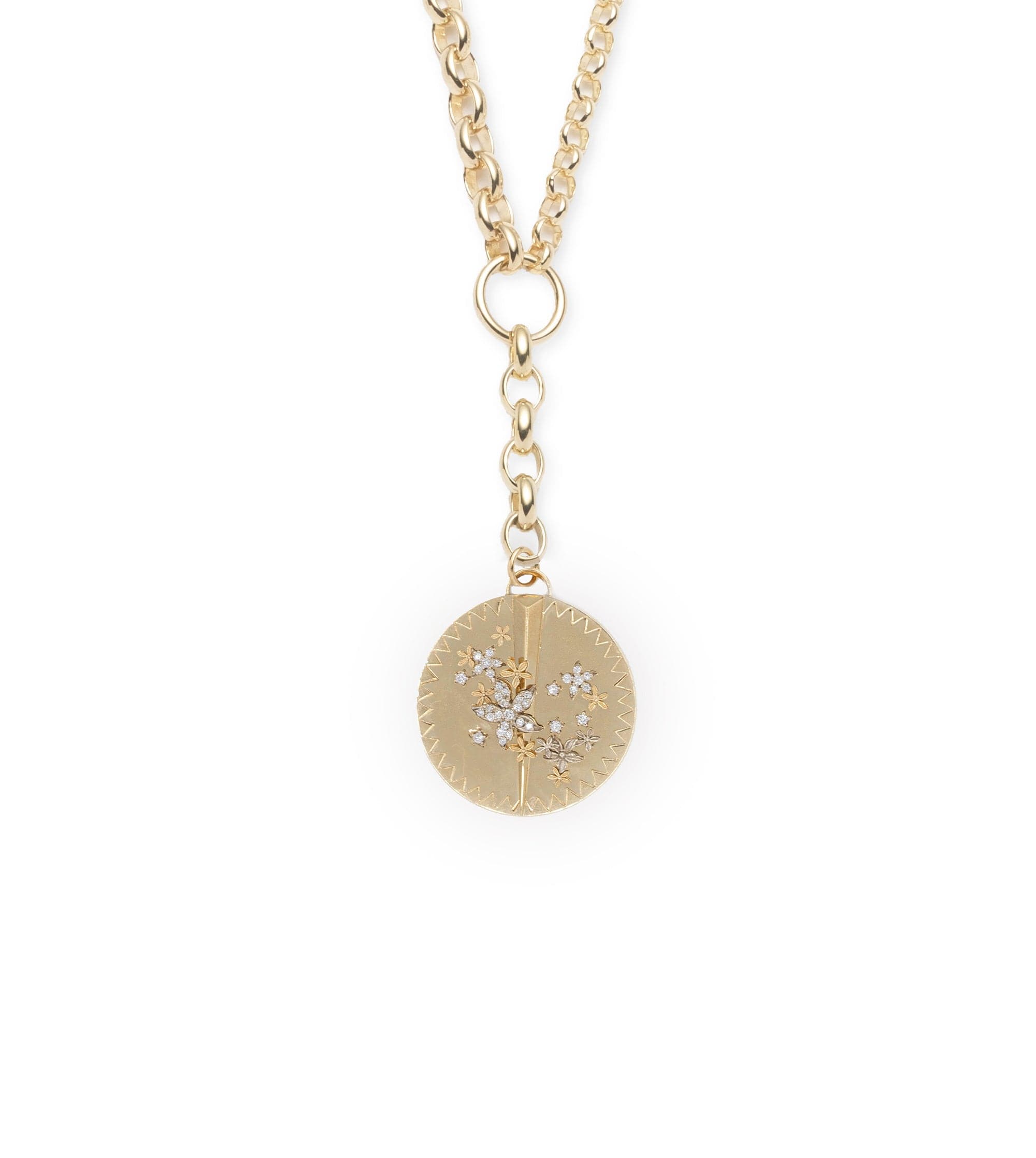 foundrae Blossoms - Resilience Heavy Mixed Belcher Extension Chain Necklace
