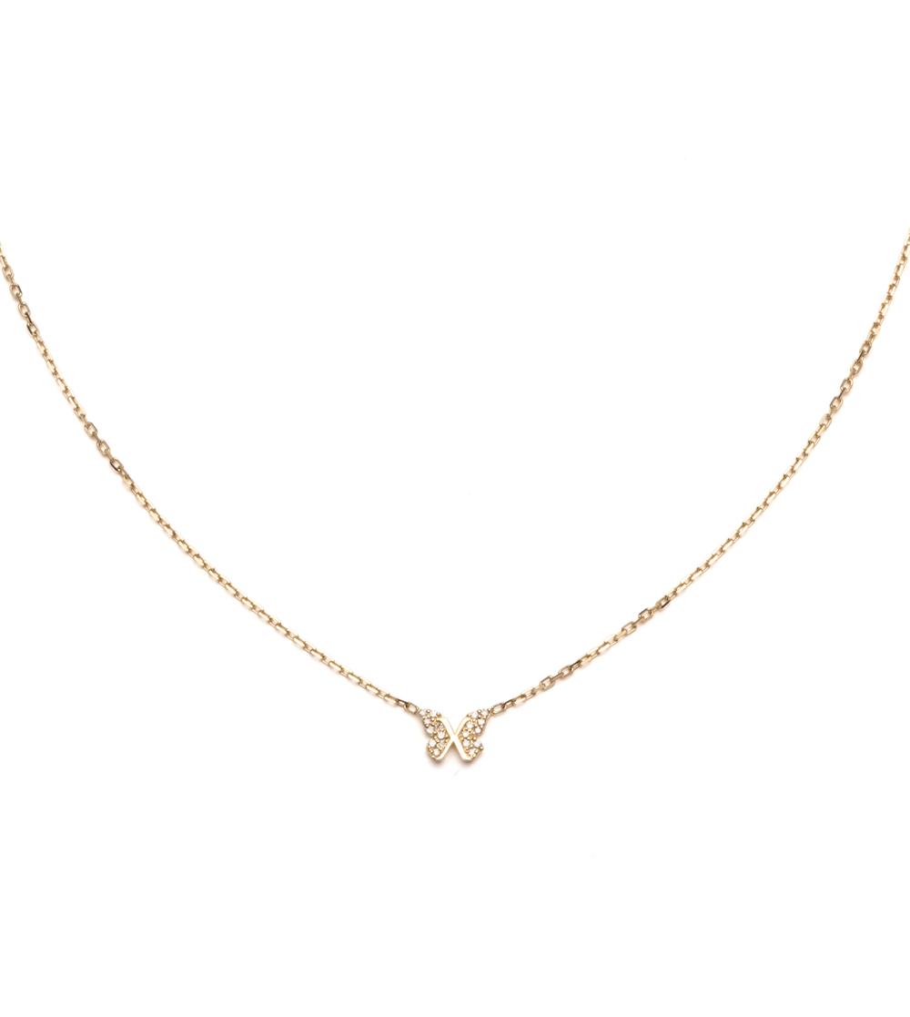 foundrae Butterfly - Reverie Mini Symbol Stationary Necklace