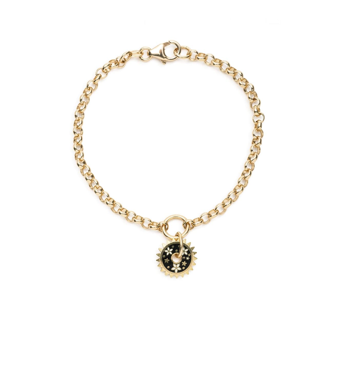 foundrae Dark Blossoms - Resilience Medium Belcher Bracelet