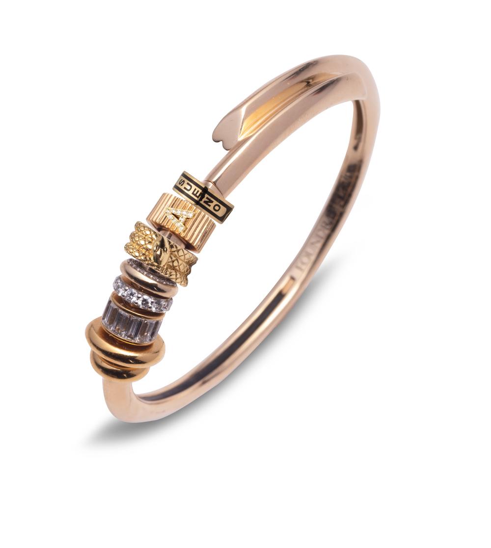 foundrae Dream Heart Beat Story - Strong Heart Bangle