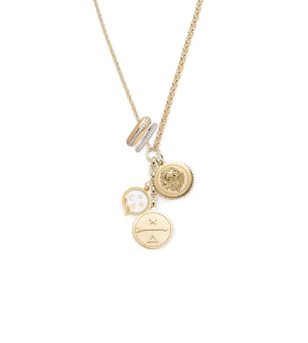 foundrae Dream Strength & Wholeness Medium Mixed Belcher Extension Necklace