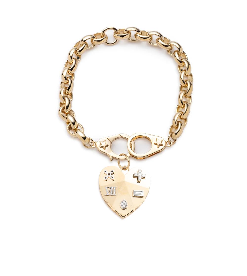 foundrae Ever Growing Love - Vivacity Heavy Belcher Sister Hook Bracelet