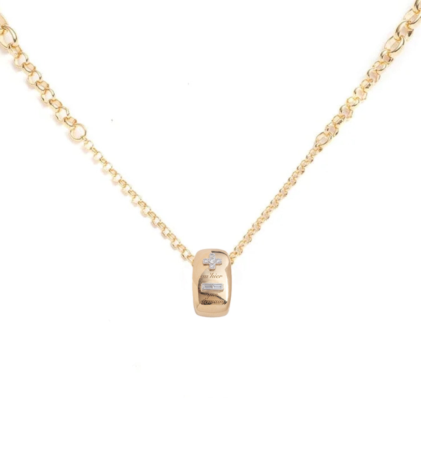 foundrae Ever Growing Love - Vivacity Oversized Oval Heart Slide