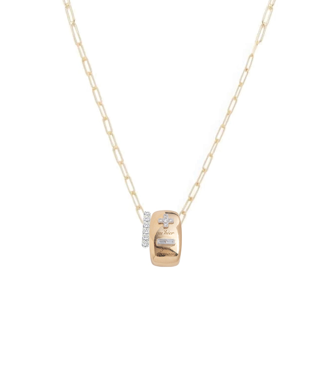 foundrae Ever Growing Love - Vivacity Oversized Oval Heart Slide