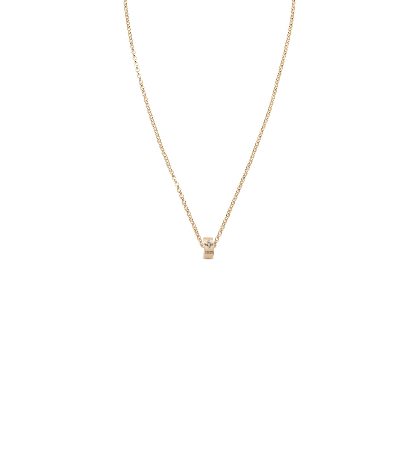 foundrae Ever Growing Love - Vivacity Super Fine Belcher Chain Heart Beat Necklace