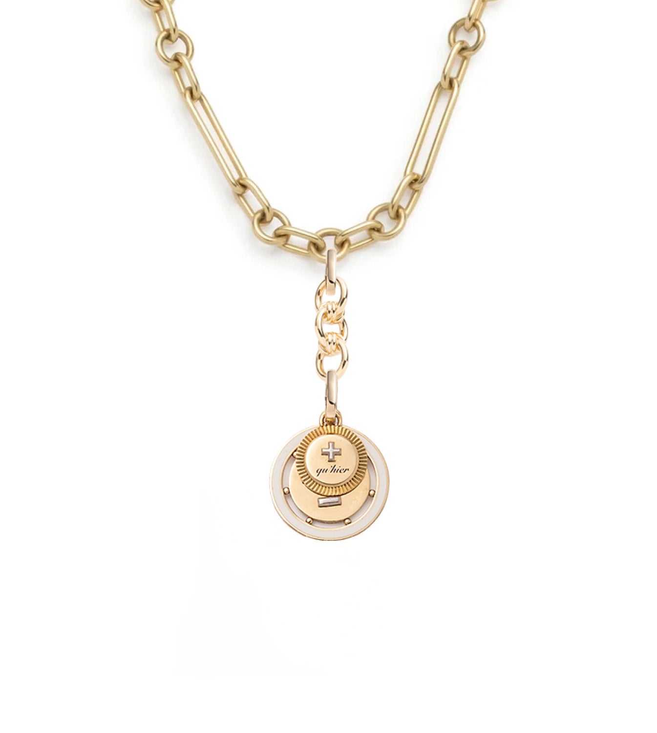 foundrae Ever Growing - Vivacity Small Mixed Clip Chain Couplet Necklace