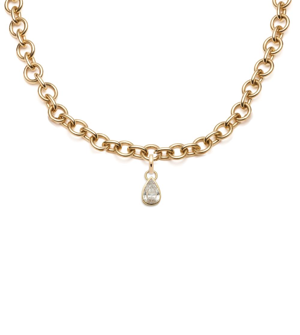 foundrae Forever & Always a Pair - True Love Midsized Mixed Link Necklace