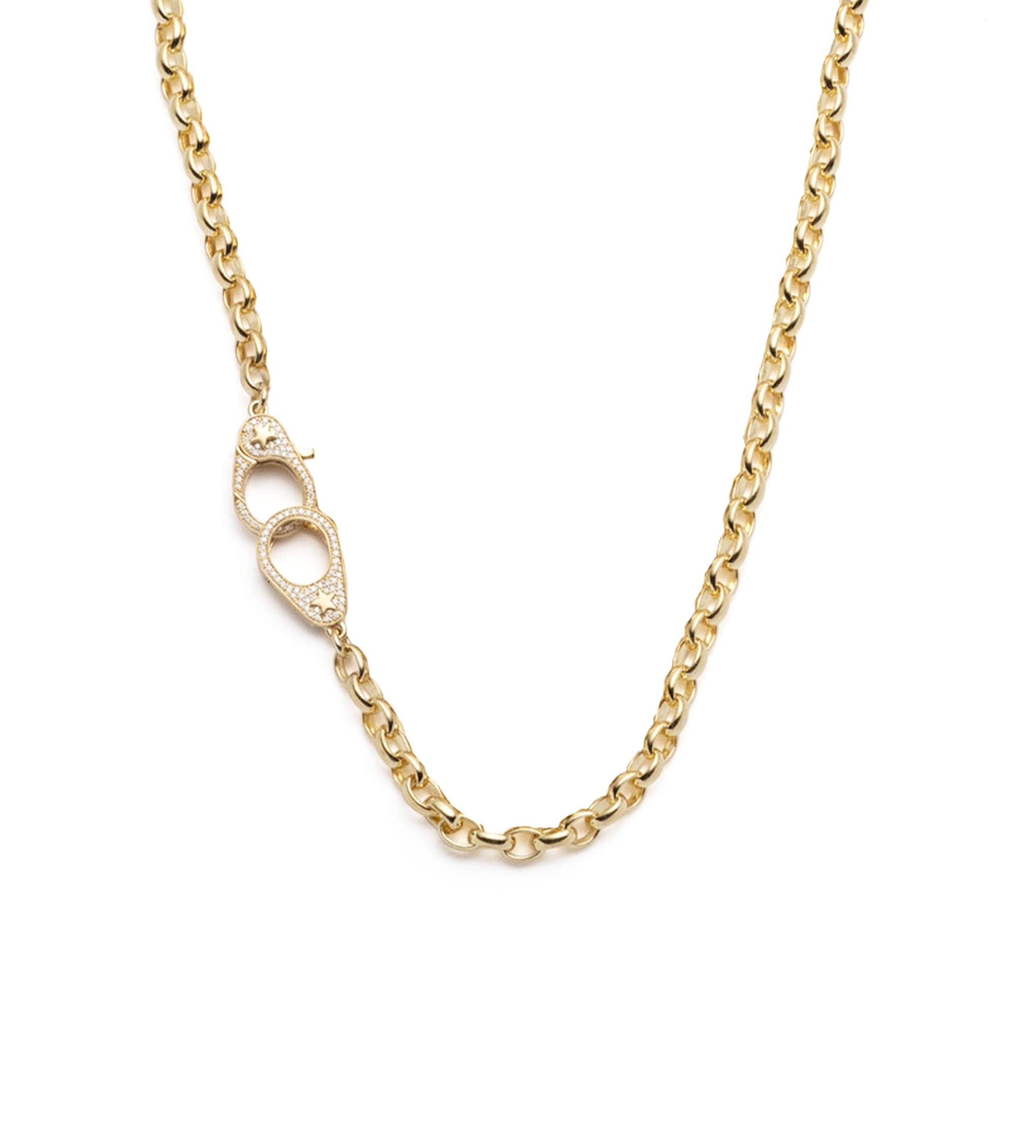 foundrae 16" Sister Hook Heavy Belcher Chain Choker