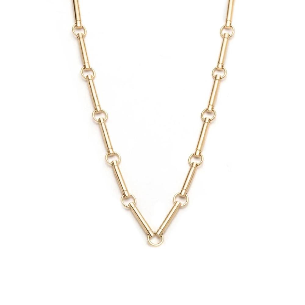 foundrae 16" Yellow Gold Element Chain Choker