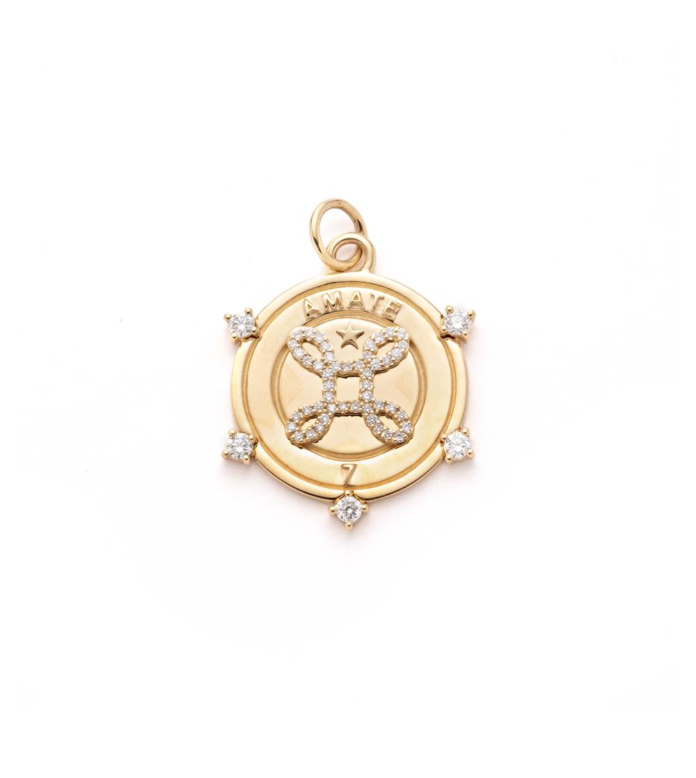 foundrae Amate - Love Medium Medallion