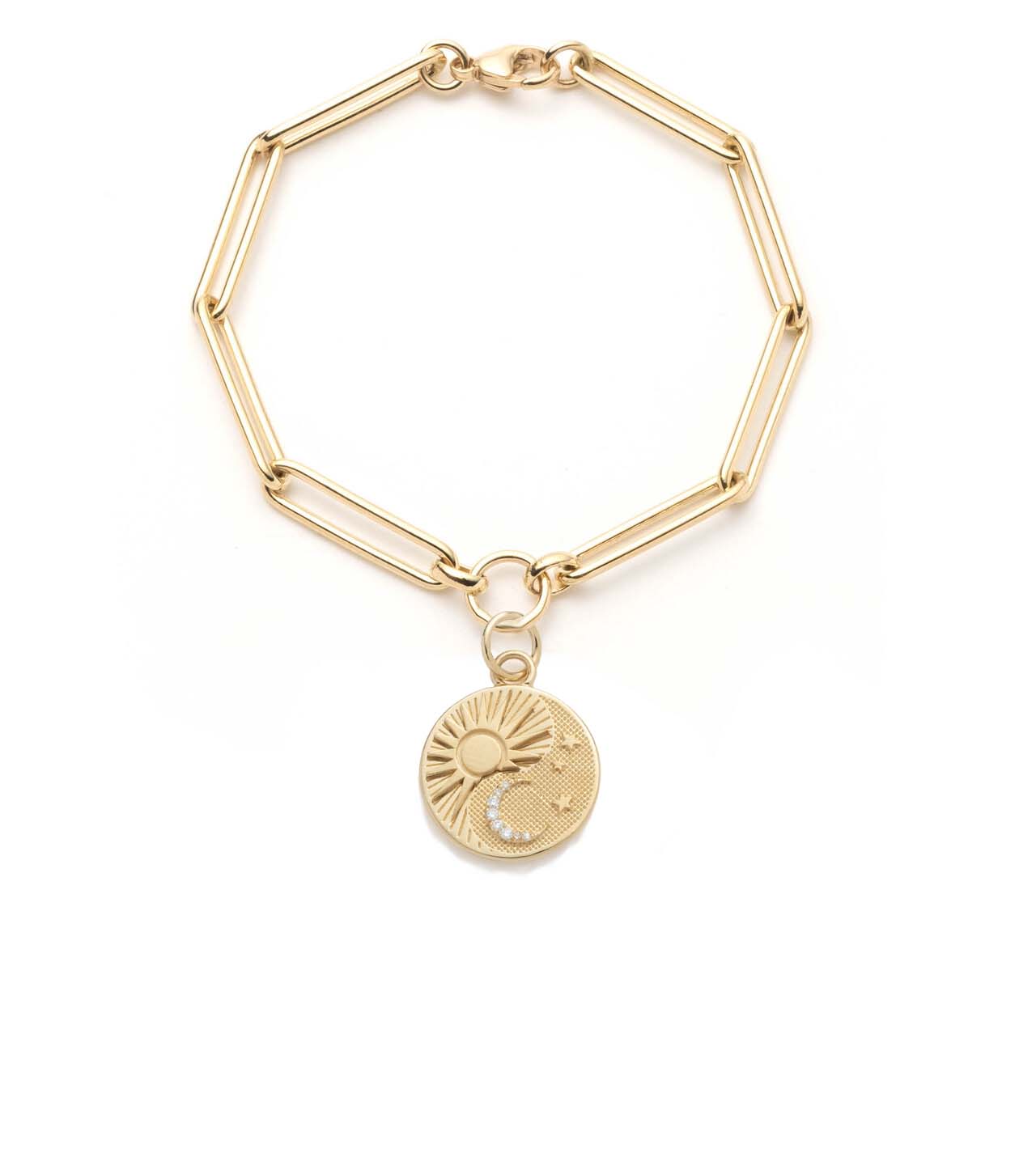 foundrae Balance Extended Clip Chain Bracelet