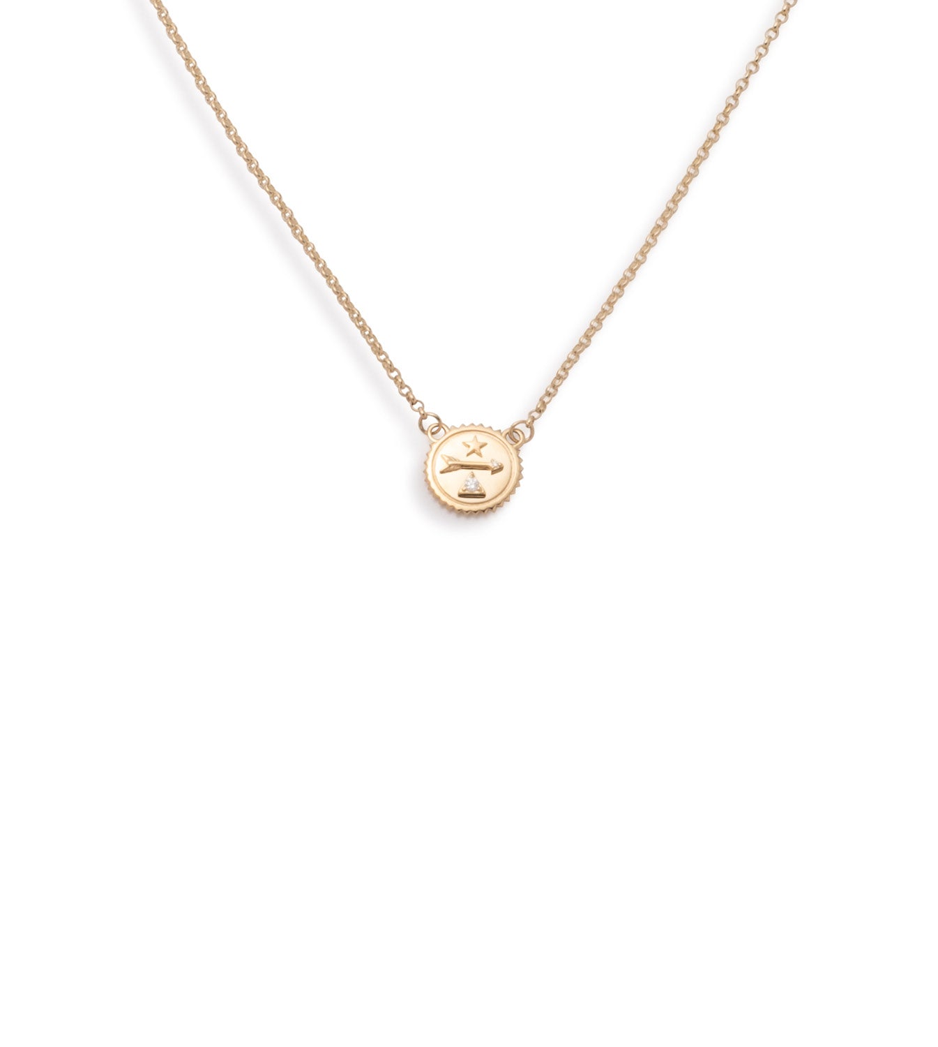 foundrae Dream Mini Stationary Necklace