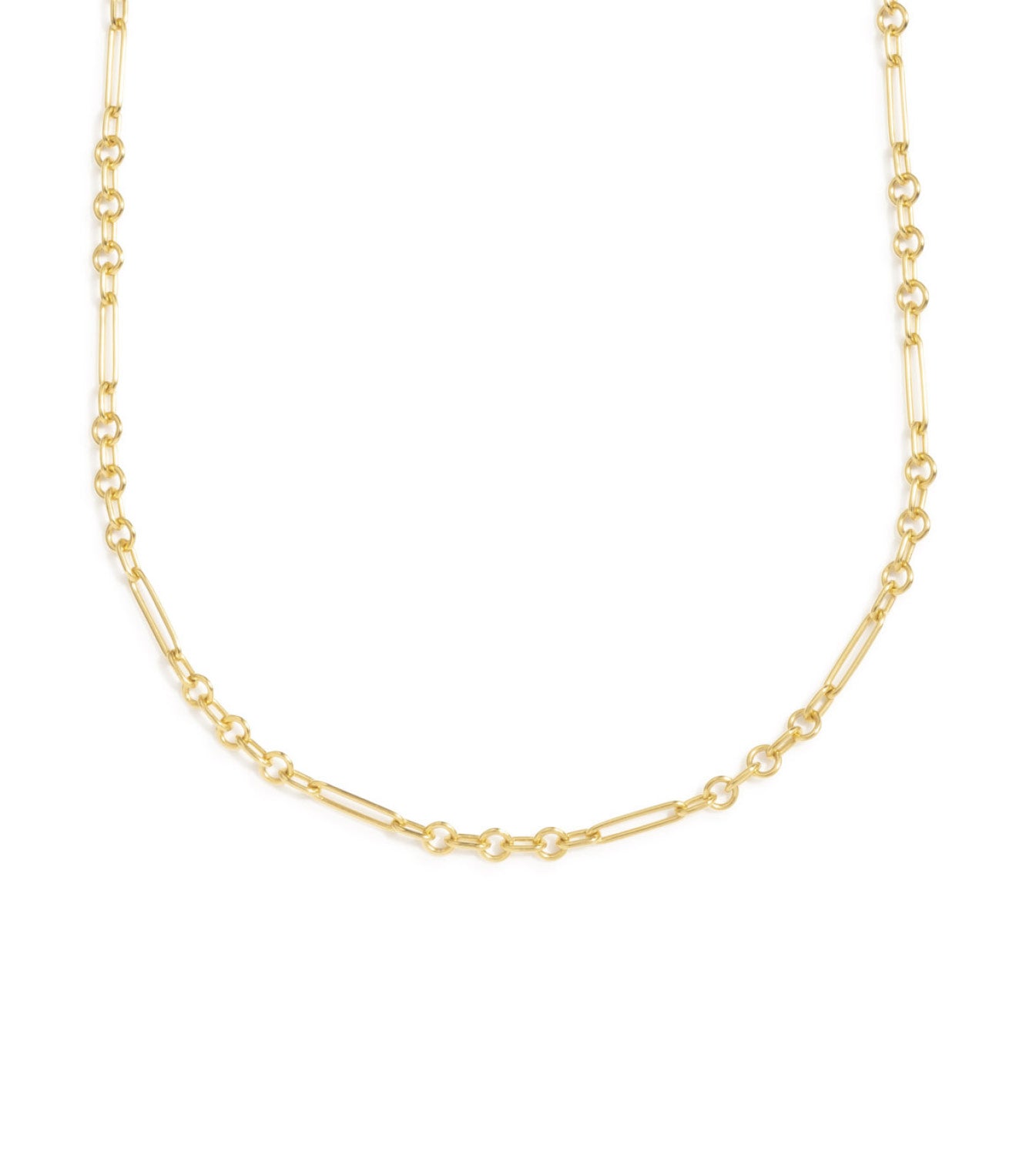 foundrae Fine Mixed Clip Chain Necklace