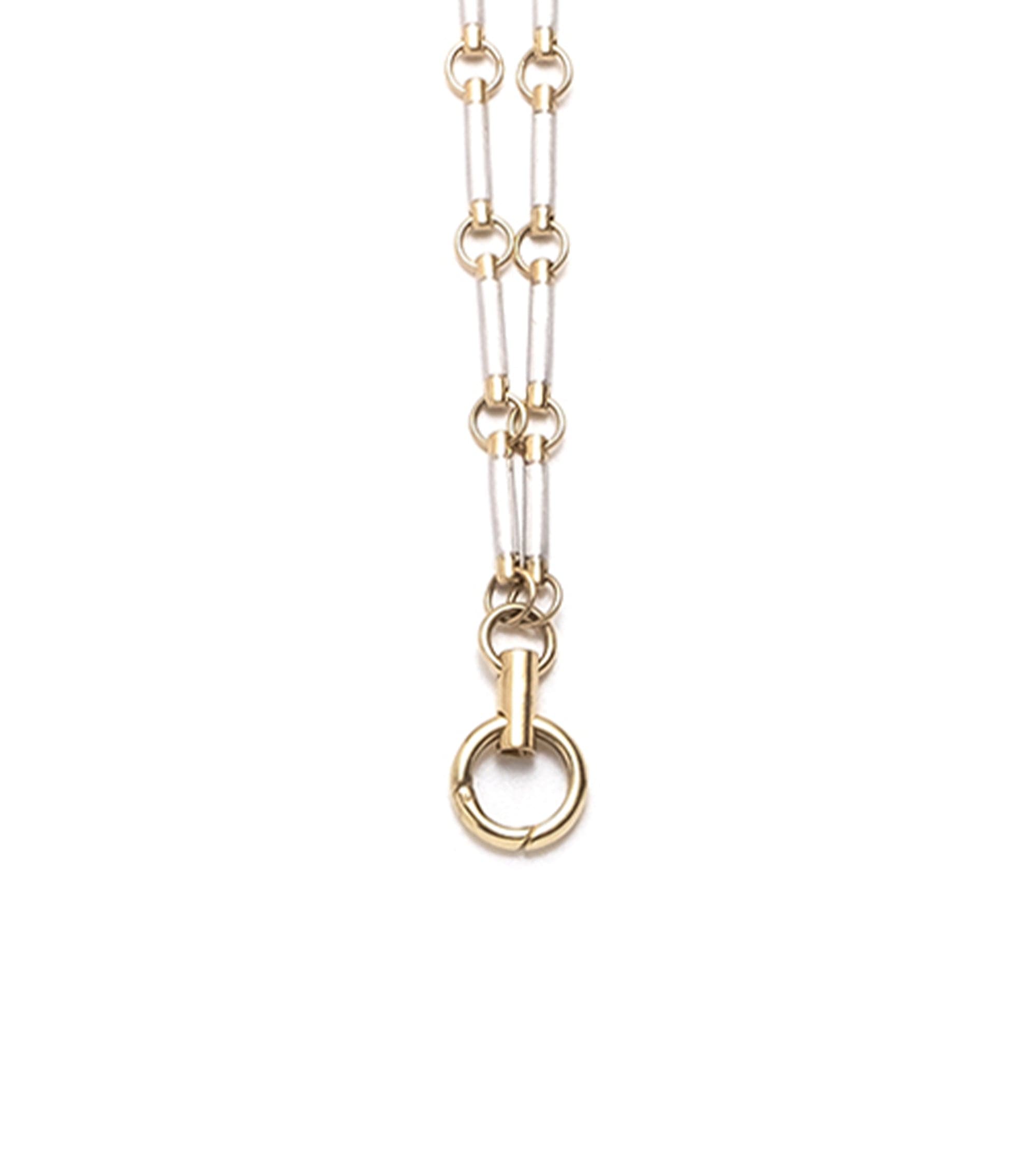 foundrae Gold Element Hanging Clockweight Chain
