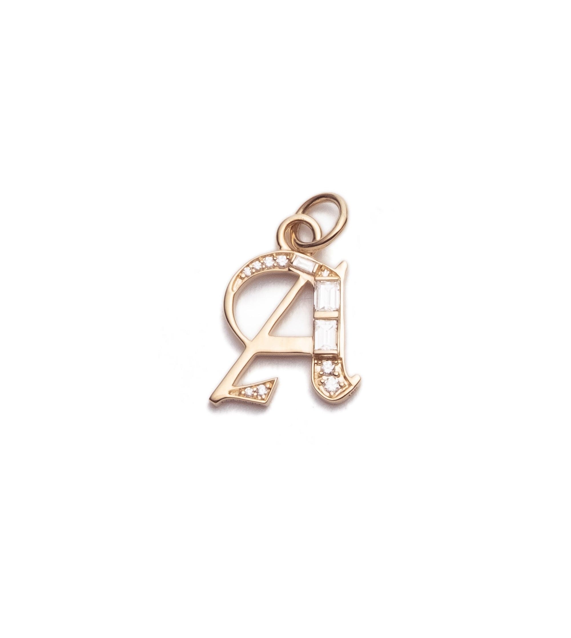 foundrae Initials & Numbers Diamond Initial