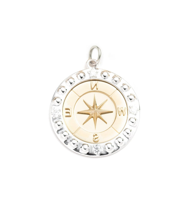 foundrae Internal Compass Large Medallion