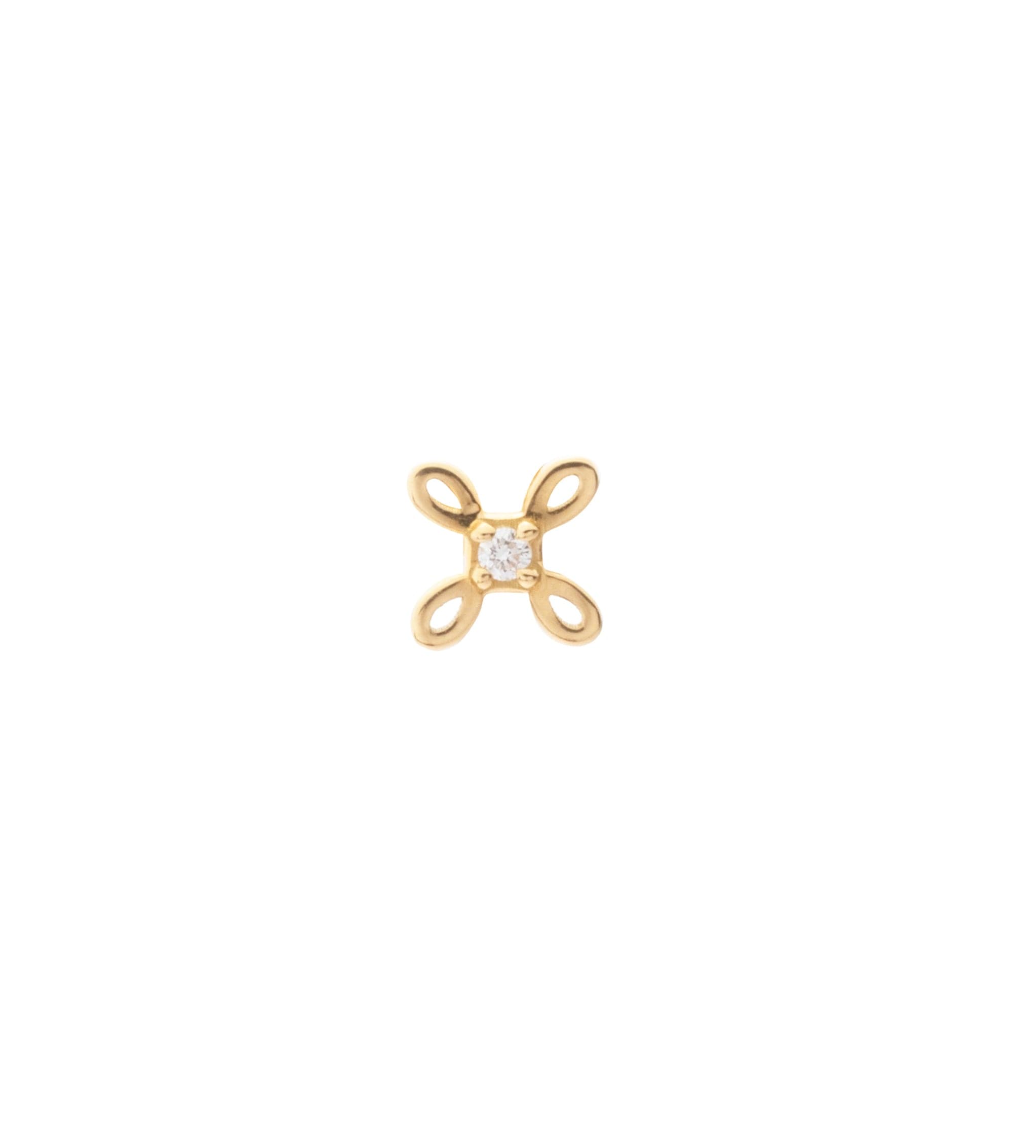 foundrae Love Knot - Love Tenet Stud
