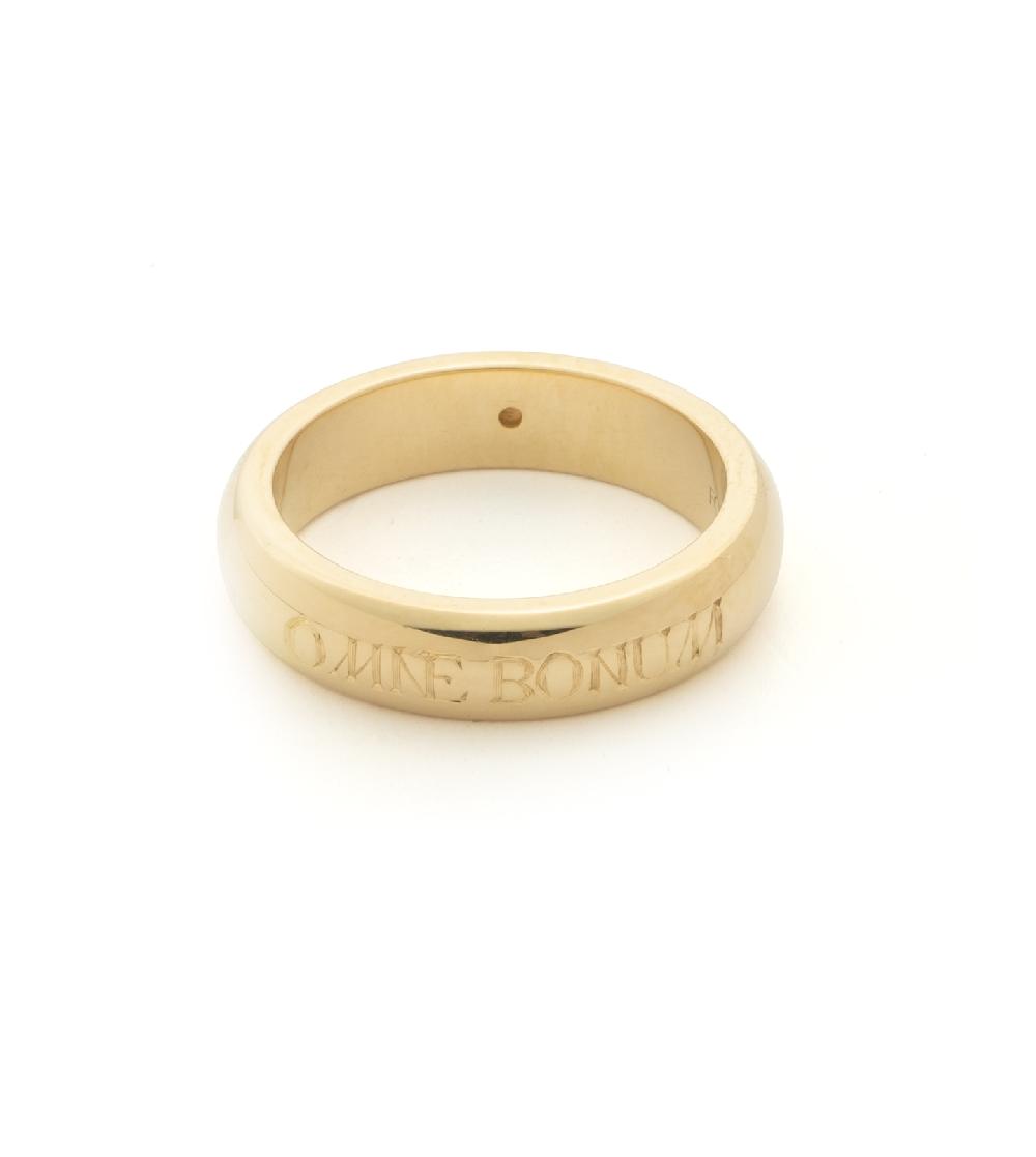 foundrae Omne Bonum Engravable Band