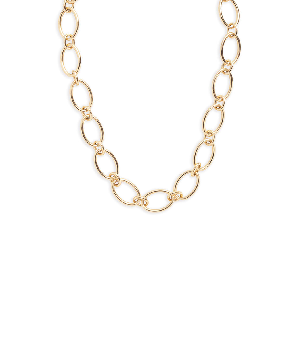 foundrae Oval Link Chain Necklace