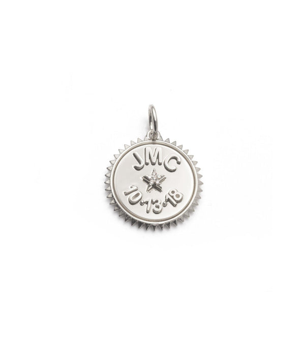 foundrae Personalized Baby Medallion