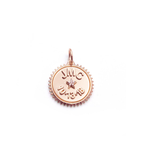 foundrae Personalized Baby Medallion