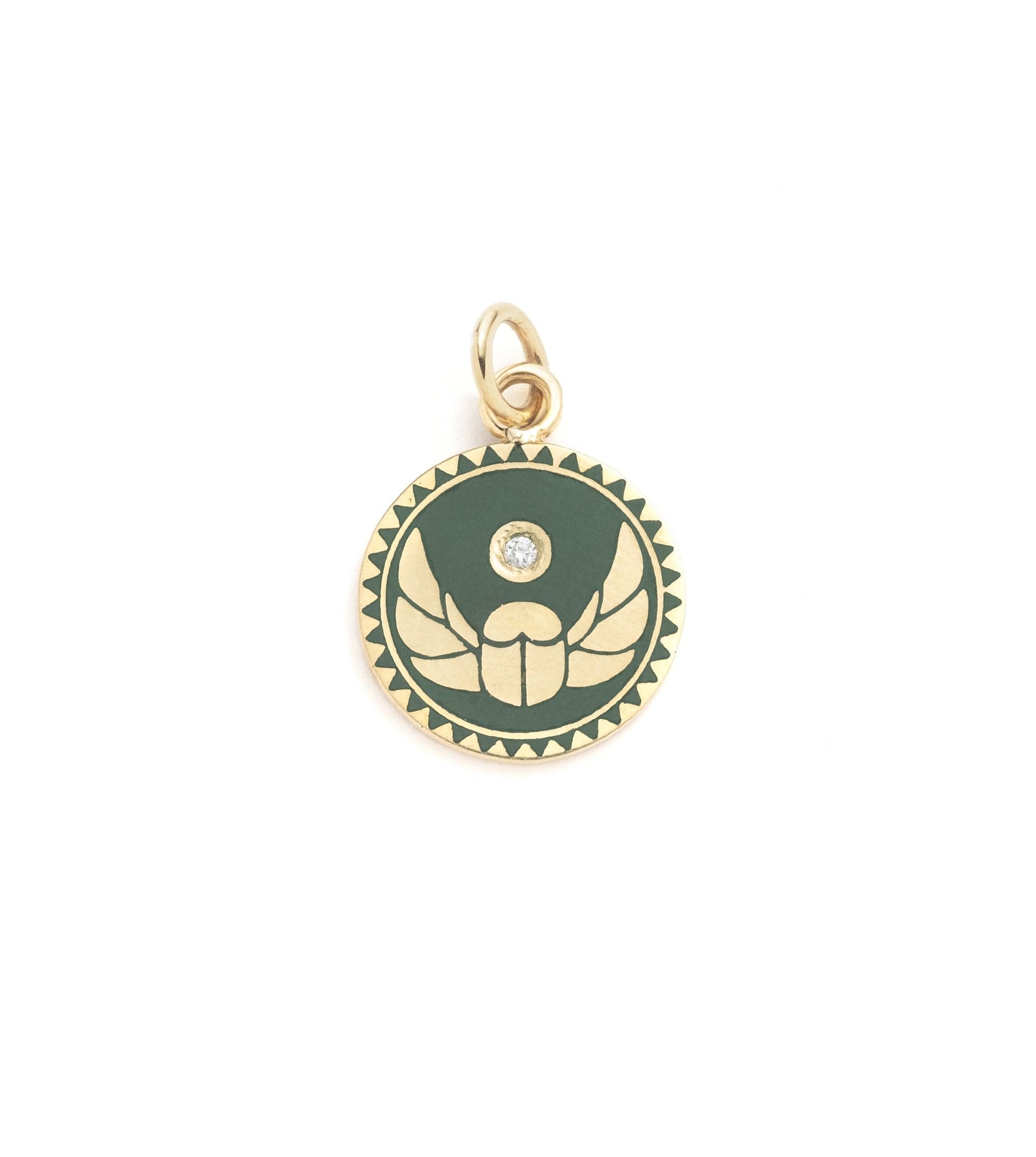 foundrae Protection Petite Champleve Medallion