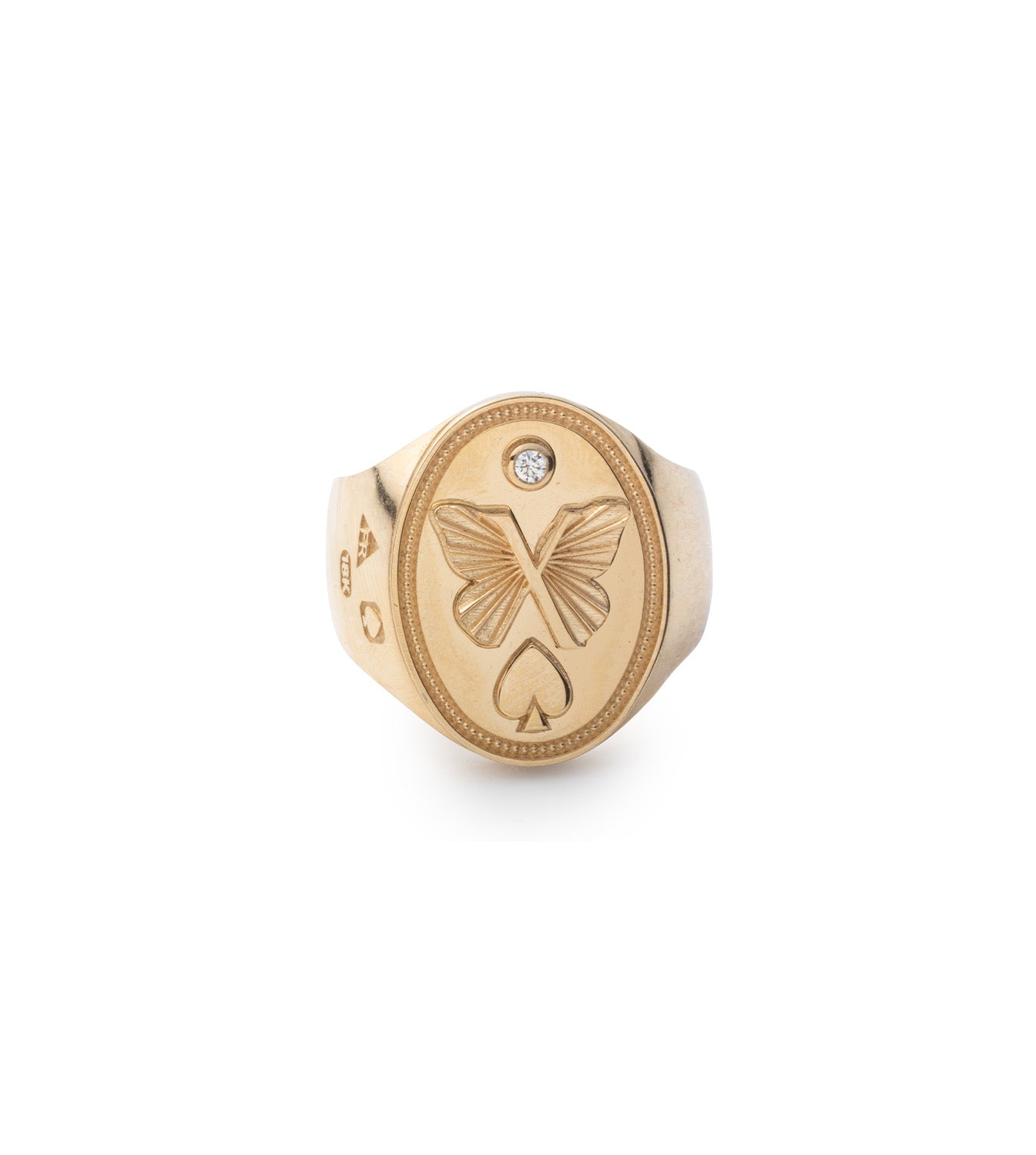 foundrae Reverie Big Daddy Signet Ring