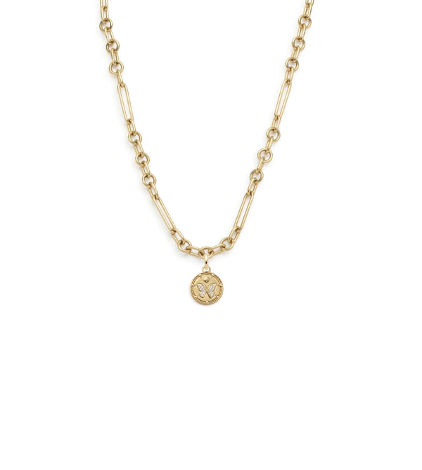 foundrae Reverie Small Mixed Clip Necklace