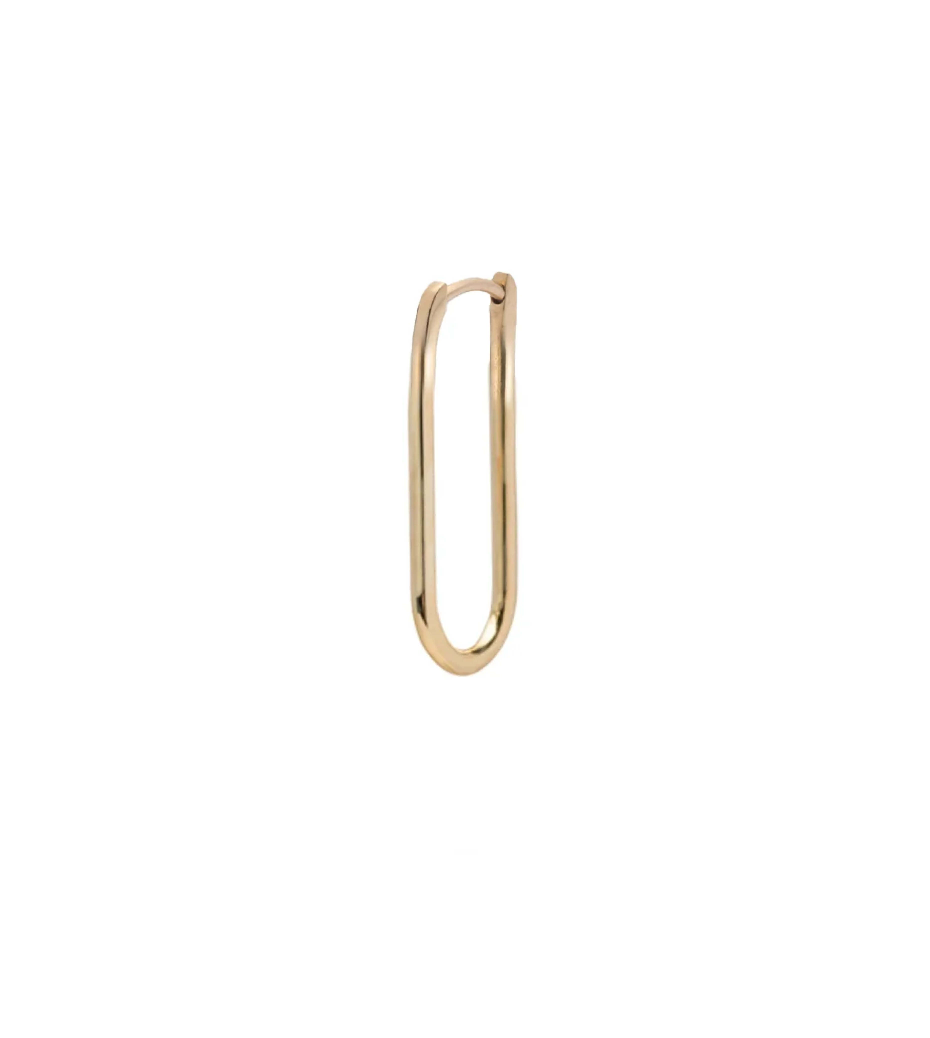 foundrae Small Fob Earring