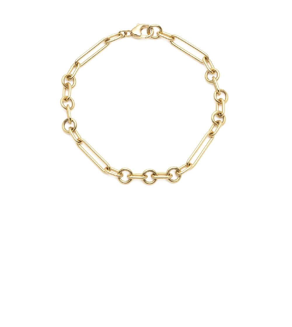 foundrae Small Mixed Clip Bracelet