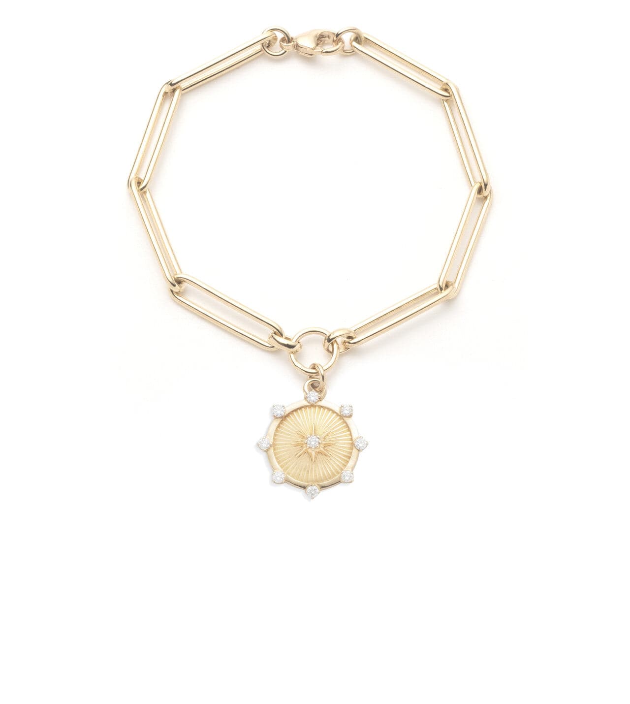 foundrae Spark - Love Extended Clip Chain Bracelet