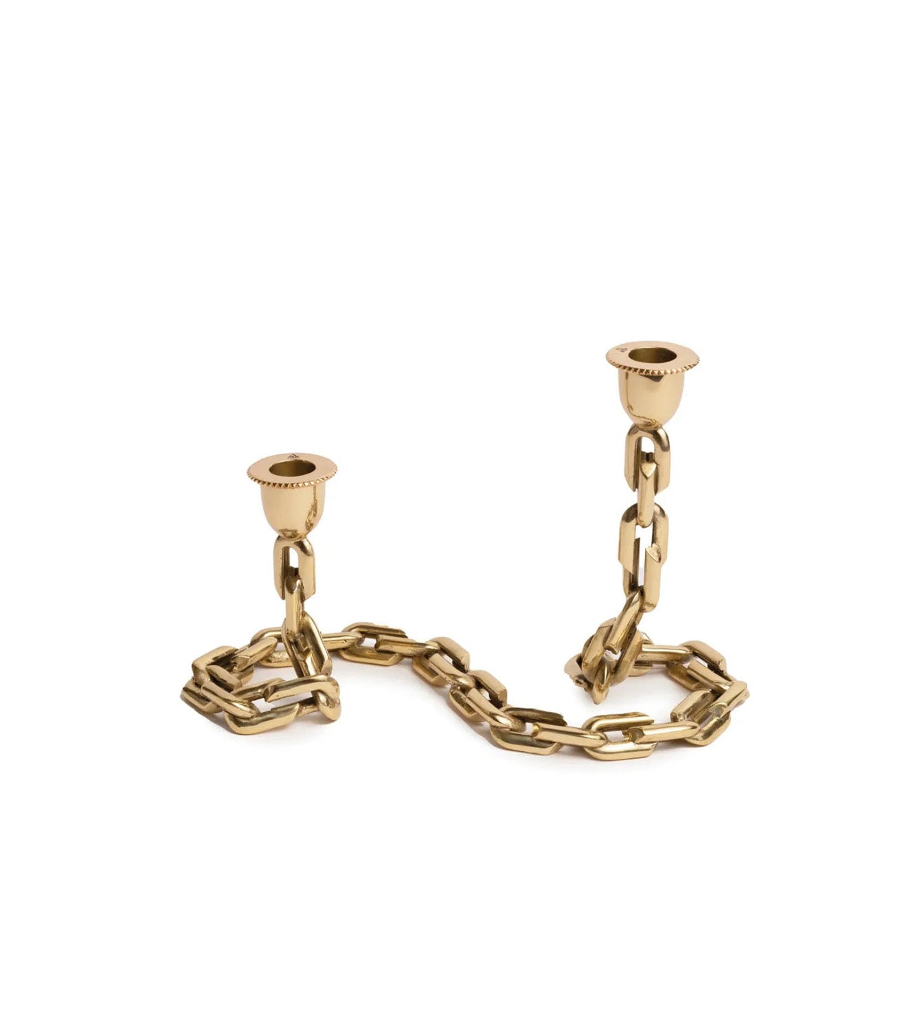 foundrae Strong Hearts Double Candle Holder